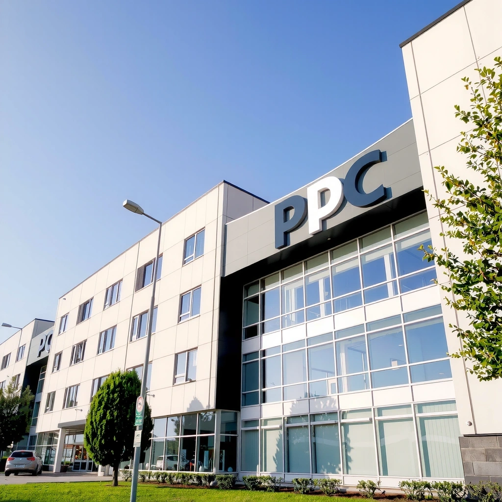 Modern Vital Naturals facility in Opava Czech Republic with European architecture