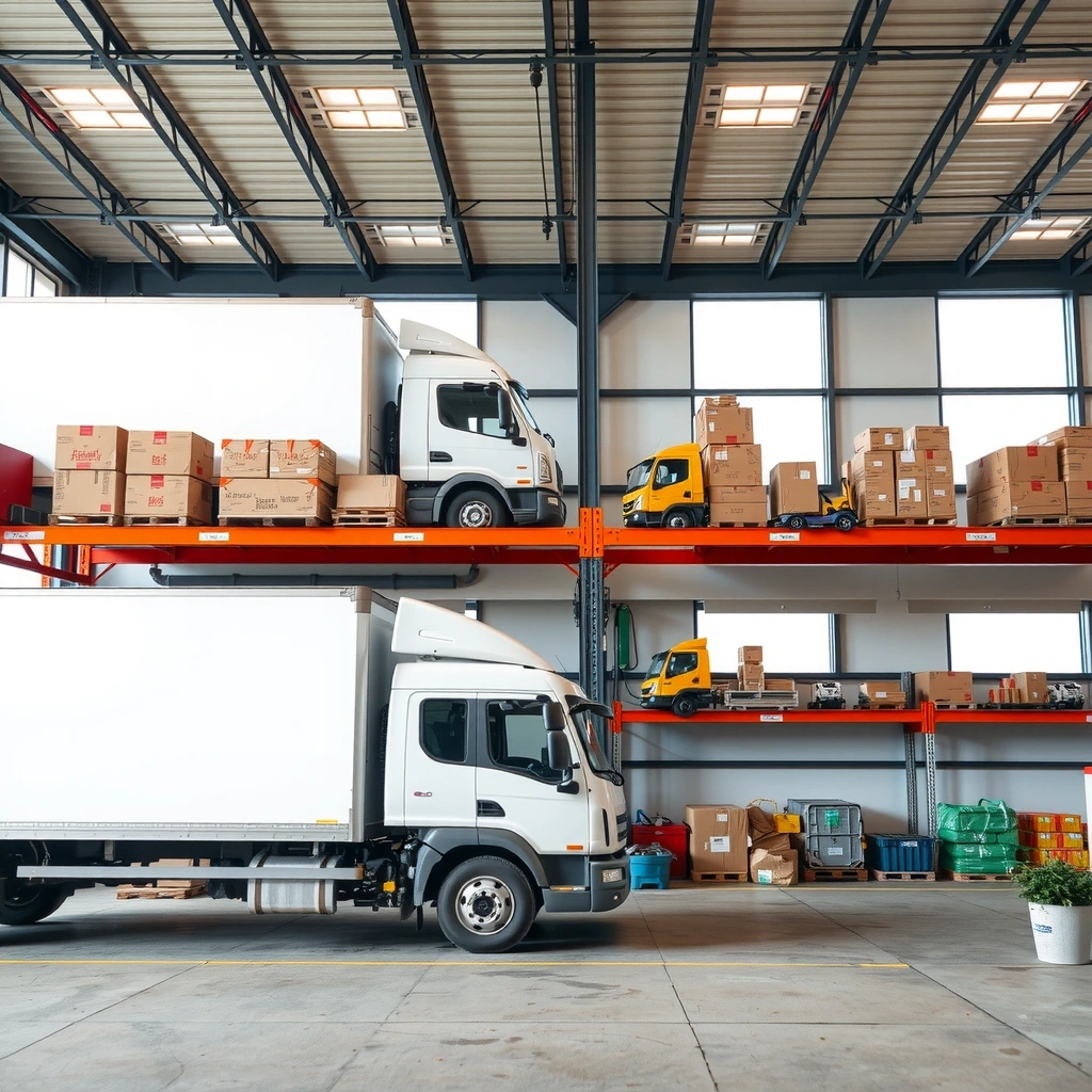 Shipping and delivery background